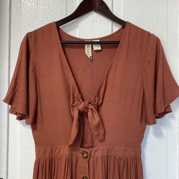 Mimi chica tie front dress discount